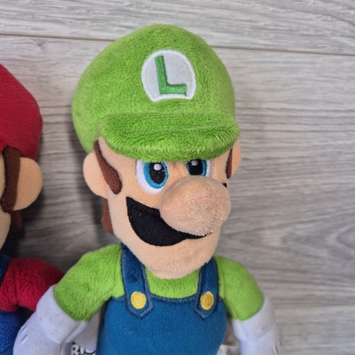 Nintendo Super Mario Bros Mario, Luigi & Yoshi 8" Peluche Jakks Pacific 2021 - Foto 2 di 9