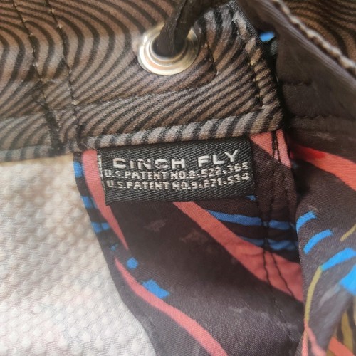 Volcom 40 Mens Swim Board Shorts Trunks Trooical Blue Red Hawaiian Mod-tech - Picture 7 of 8