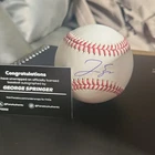 Rawlings George Springer Autographed Baseball Fanatics Authentic MLB Ball