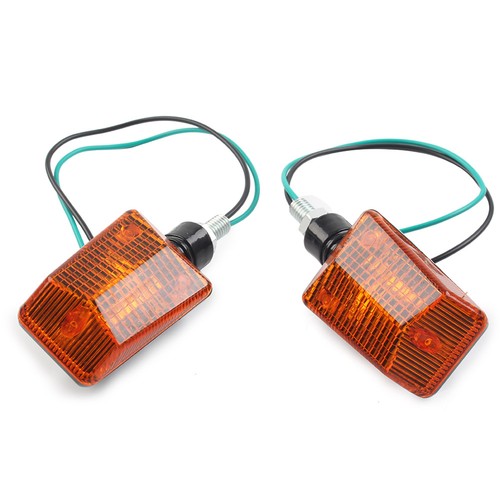 2x Turn Signals Lights For Honda Nighthawk 250 650 750 Universal Motorcycle Bike - Picture 4 of 10