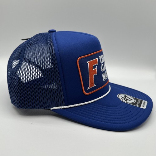 Cappello snapback camionista patch locale Florida Gators '47 blu royal - Foto 8 di 17