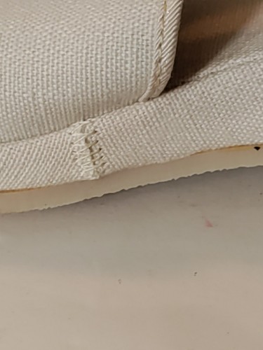 Vintage Grasshopper offene Zehenpartie Espadrille Keilabsatz Sandalen - Verona - 7,5 - beige - Bild 12 von 18
