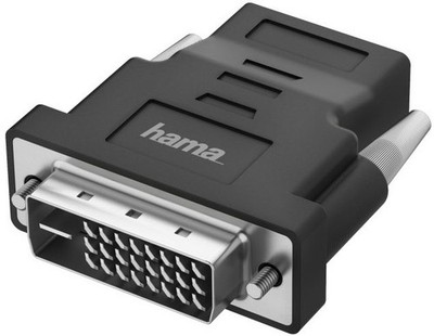 Hama Adapter / Kabel / Stecker DVI auf HDMI-Adapter