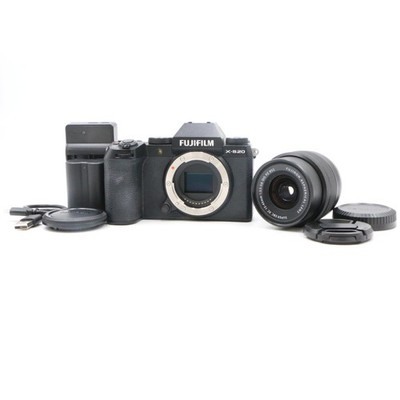 Fujifilm Fuji X-S20 Black with XC 15-45mm Lens Kit Shutter Count 6178 [Exc+3]