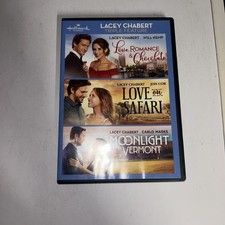Lacey Chabert 3-Movie Collection Love, Romance Chocolate, Love on Safari,...