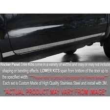 For Toyota Camry 2002-2006 Saa L-type Polished Rocker Panel Covers