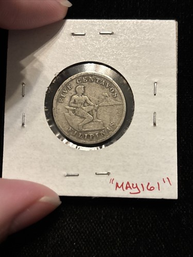 1903 Philippines 5 Centavos U.S. Admin Circulated “may161” - Picture 17 of 24
