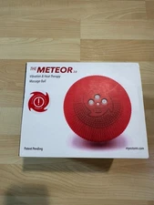 MyoStorm Meteor 2.0 Vibration & Heat Therapy Massage Ball Red New Open Box