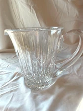 VINTAGE 1970'S ROSSLARE WATERFORD CRYSTAL PITCHER JUG 6 INCH