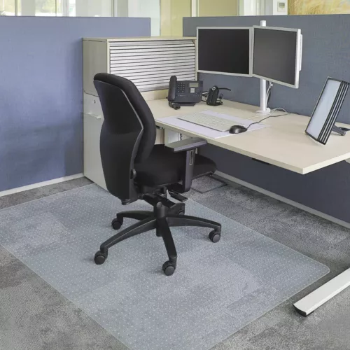 Office Chair Mat Hard Floors/Carpet Floor Protector Home Office Desk Chair Mat - Picture 18 of 34