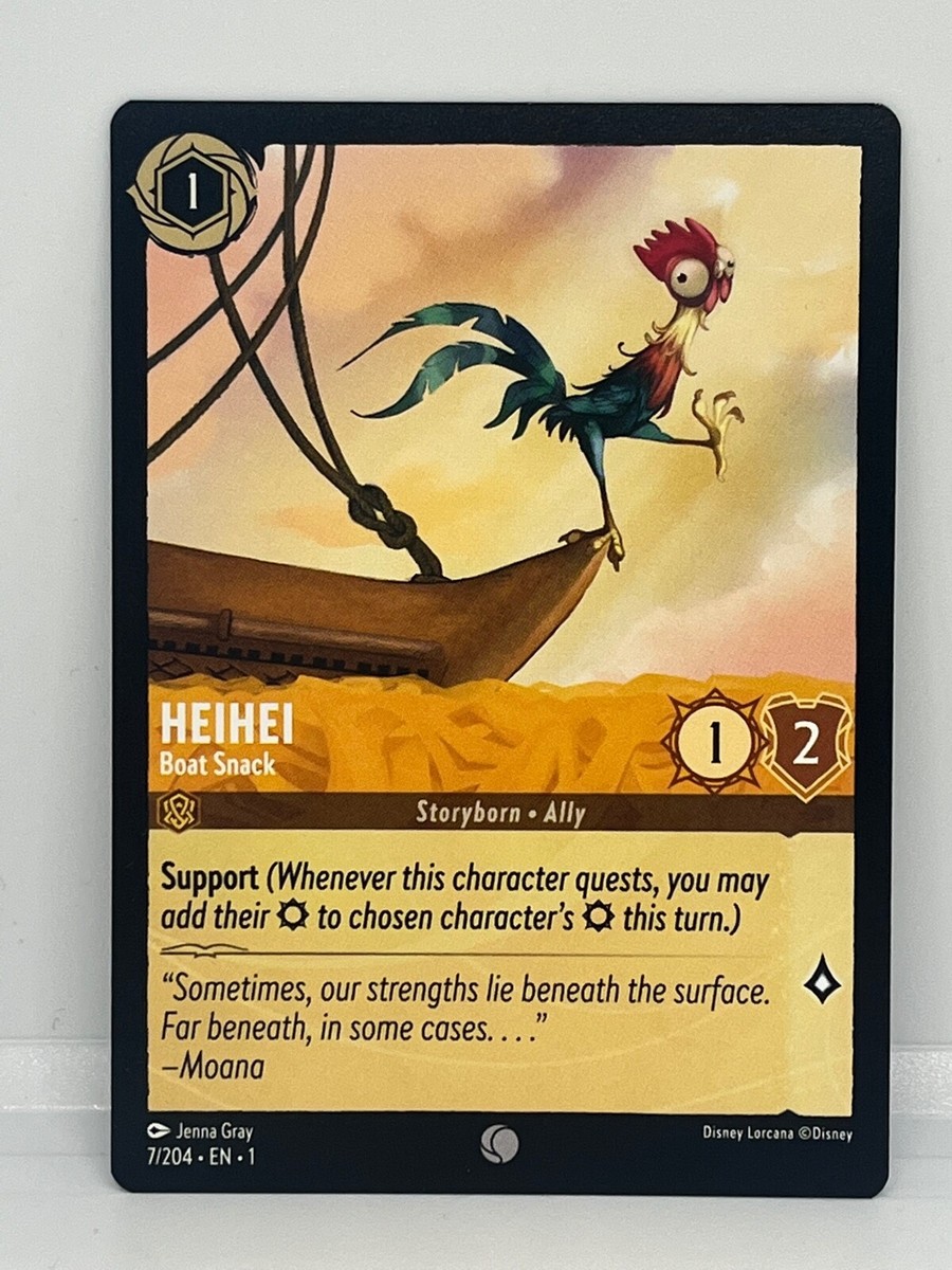 DISNEY LORCANA THE FIRST CHAPTER FOIL COMMON HOLO CARDS | eBay UK