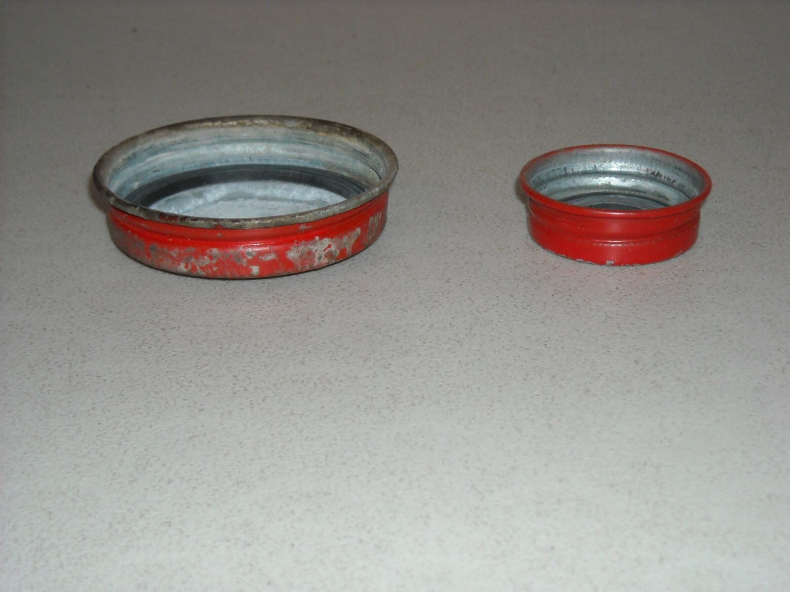Vintage EAGLE Metal Gas Can Caps 2 1/2" & 1 1/2" Diamater eBay