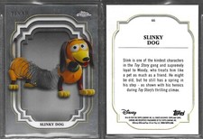 Topps Chrome Disney 2024 #66 Slinky Dog Toy Story Card