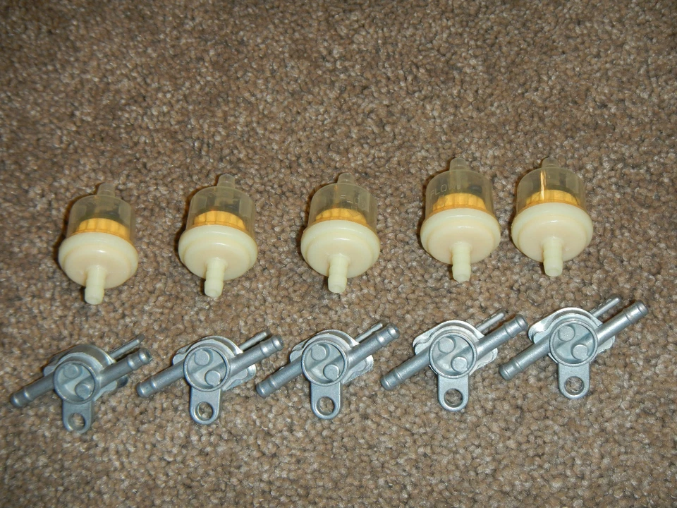 AFTERMARKET FUEL VALVE PETCOCK FRAME MOUNT FILTER #5 Maico Rokon Ducati Penton - Image 2 of 4