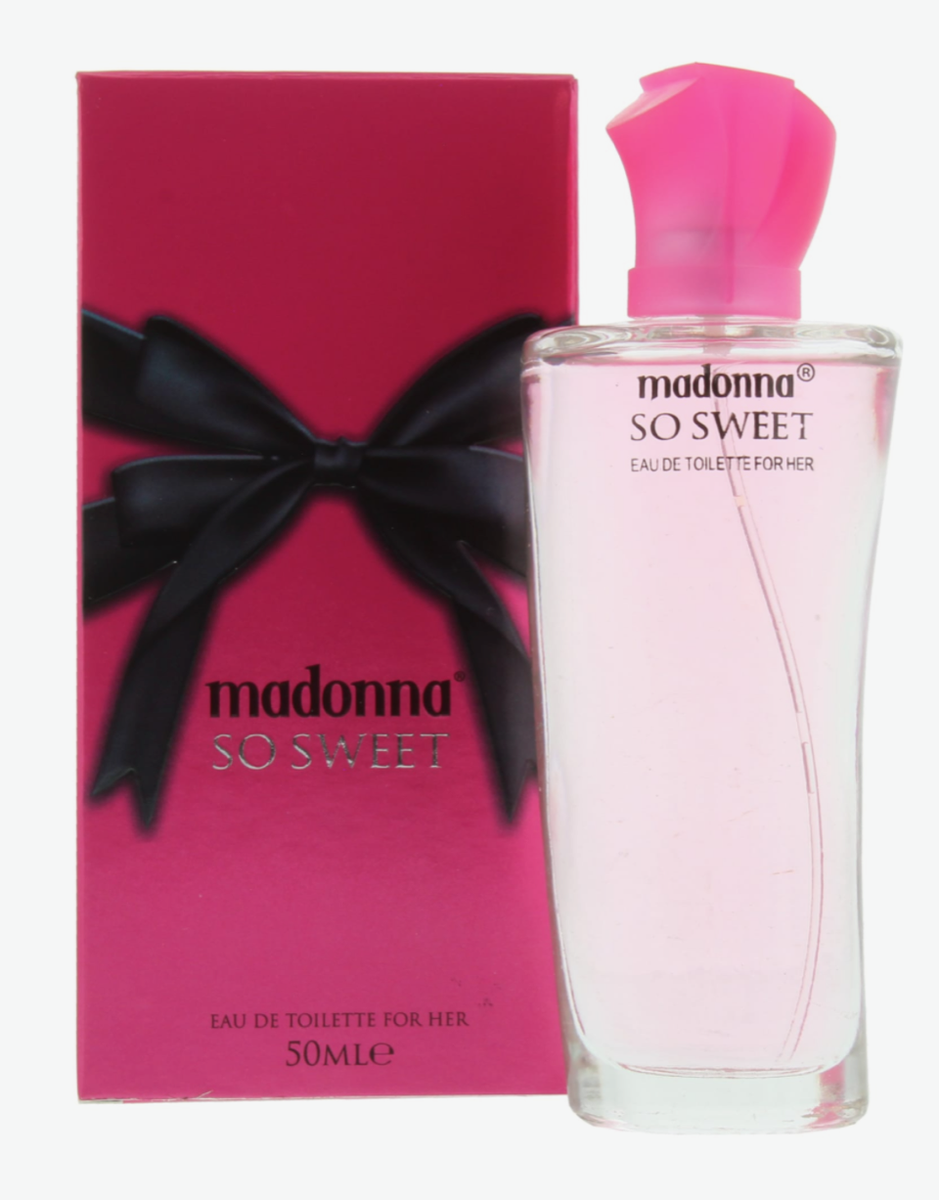 MADONNA EAU DE TOILETTE LADIES PERFUME FRAGRANCE SO SWEET 50ml