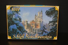 1000 pc Jigsaw Fame Puzzles Germany Schloss Neuschwanstein Winter Castle