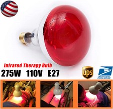 Infrared Light Bulb,275W Near Infrared Red Light Therapy Bulbs,Infrare Heat 110V
