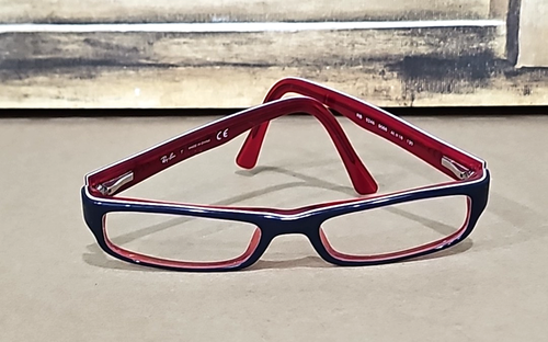 Ray Ban RB5246 5088 Kids Small Blue Red Eyeglasses Frame 48-16 130 Frames Only - Picture 6 of 13