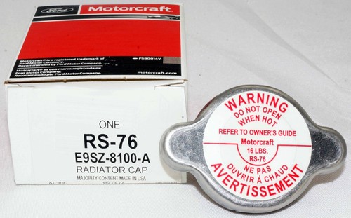 Genuine OEM Motorcraft RS76 Ford E9SZ8100A Lincoln Mercury Radiator Cap ...