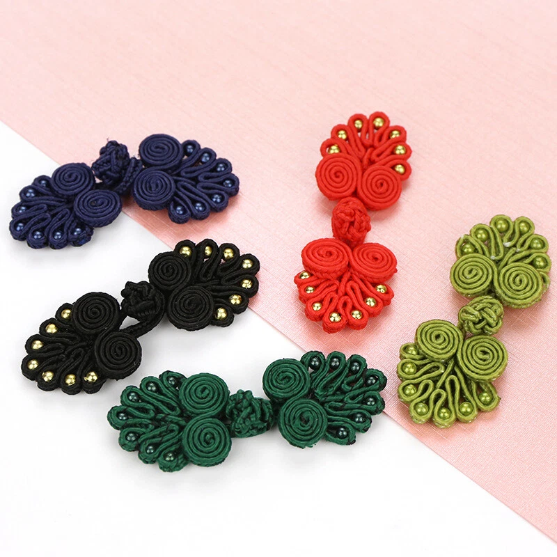 1Pc Handmade Chinese Cheongsam Buttons Knot Fastener Closures Sewing Buttons - Image 4 of 4