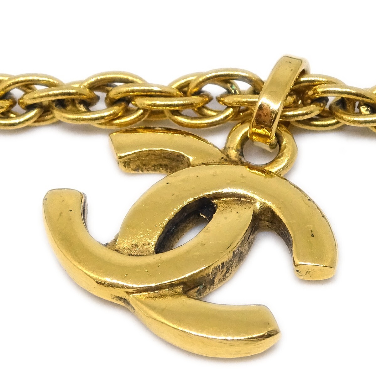 Chanel Gold CC Pendant Necklace 181878 | eBay