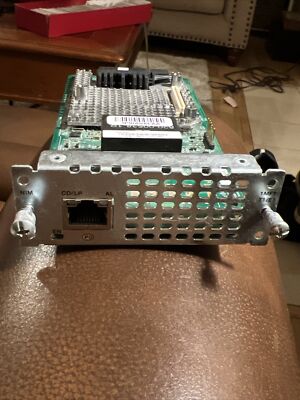 CISCO NIM-1MFT-T1/E1 1-Port Multi-flex Trunk Module Clear-channel Card T1/E1 NIM