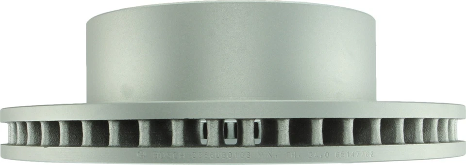 Rotor de freno de disco delantero Bosch QuietCast para Dodge Ram 3500 2003-2008 Foto 3 de 4