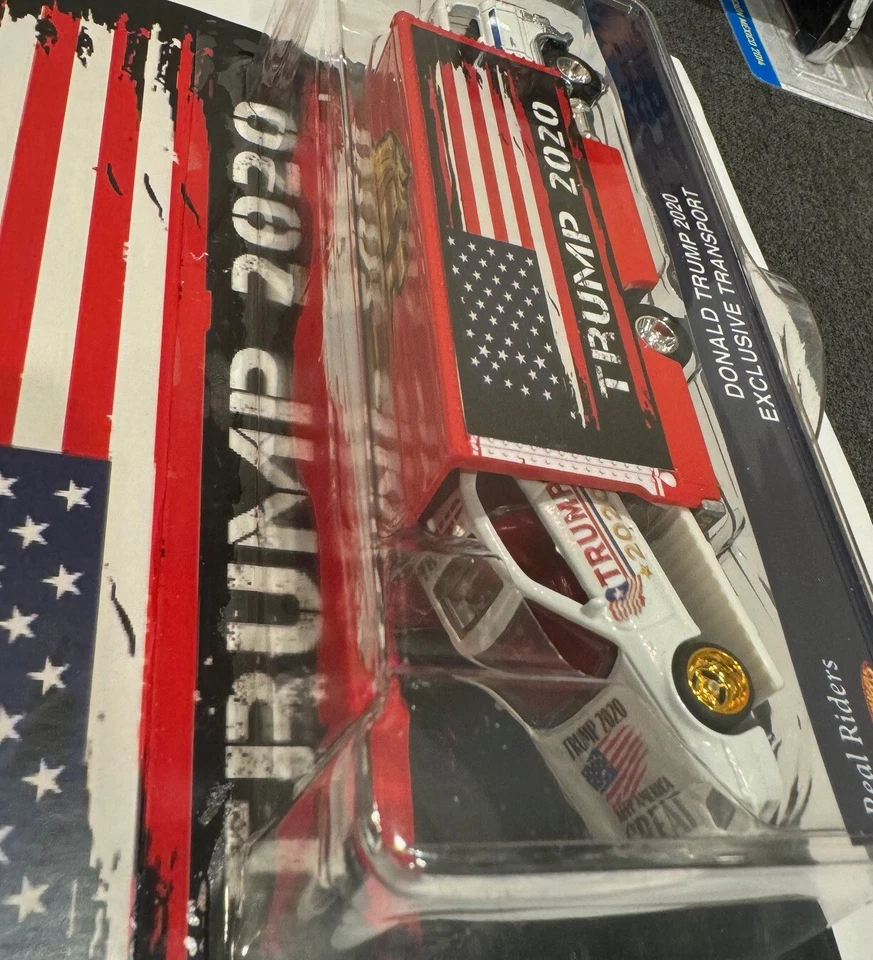 Transporte de equipo Hot Wheels personalizado Honda Prelude Trump MAGA con pilotos reales Foto 3 de 3