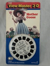 Brand New Sealed Vintage 1991 Tyco View Master 3D Reels Mother Goose 4145