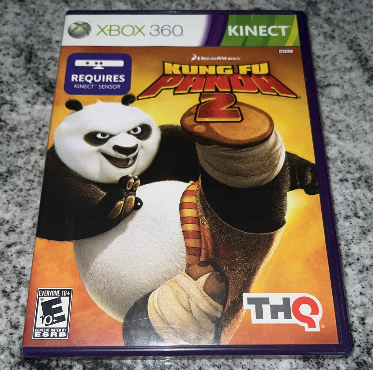 Kung Fu Panda 2 Kinect Microsoft Xbox 360 Complete Tested