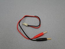 LOGIC RC Charge Lead : 4mm to Mini Tamiya