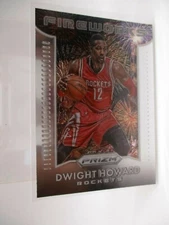 2015-16 Panini Prizm Fireworks #13 Dwight Howard ROCKETS