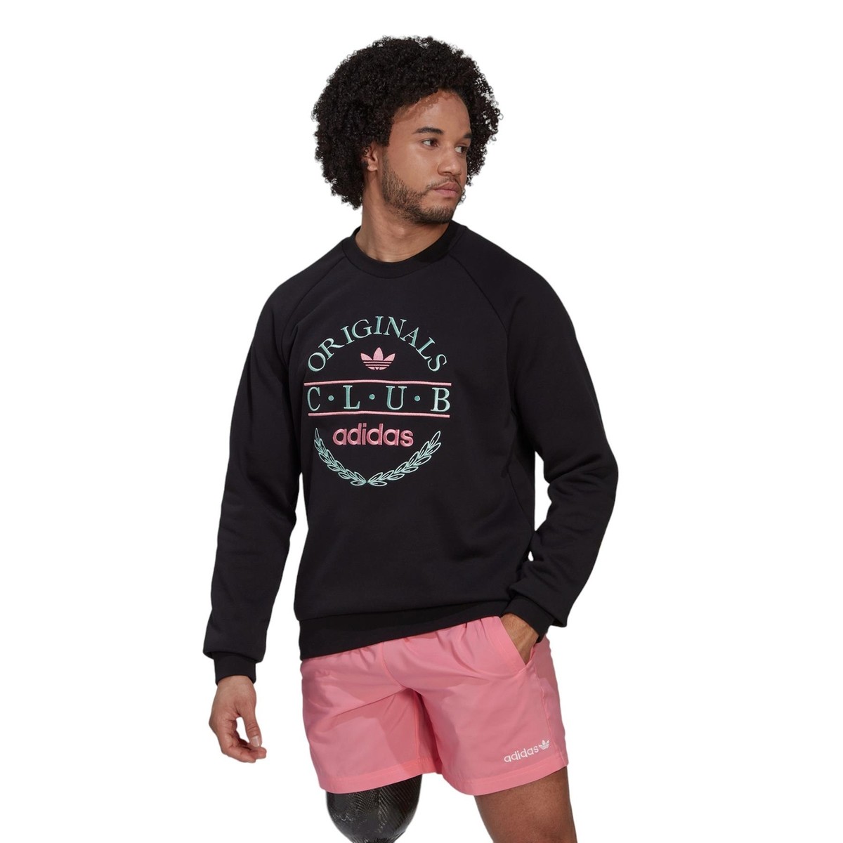 adidas ORIGINALS MEN'S SPORTS RESORT CLUB SWEATSHIRT JUMPER