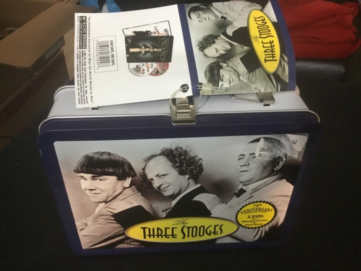 The Three Stooges 75th Anniversary Collection 3 DVD Set In Lunch