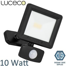 Luceco Essence 10-Watt PIR Floodlight with Ball Joint EFLD10B40P-06 4000K IP65