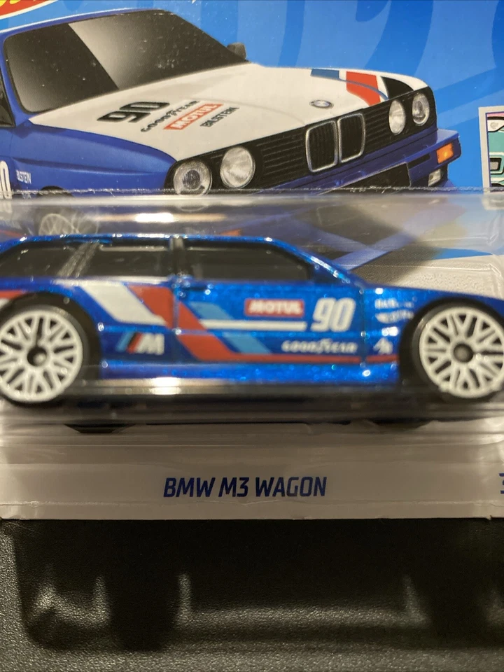 Hot Wheels Bmw M3 Wagon Hw Modified 10/10 2024 Motul Bilstein Good Year - Immagine 3 di 4
