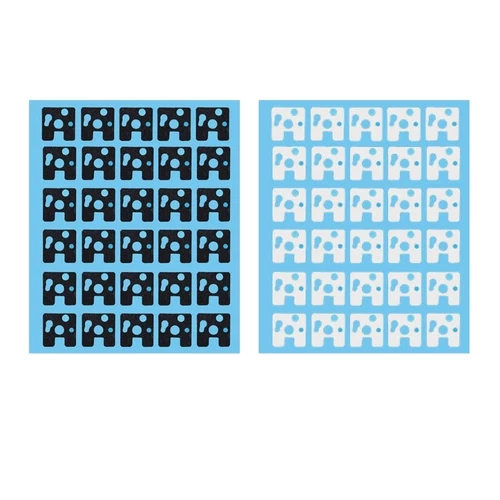120Pcs/pack Mechanical Keyboards Single Switches Underpad Shafts Film Gaskets