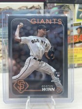 2024 Topps Chrome Base #208 Keaton Winn RC  - San Francisco Giants