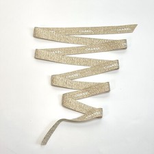 Authentic CHANEL Holiday Ribbon 61  Long, 0.75  wide 1.7 Yards 