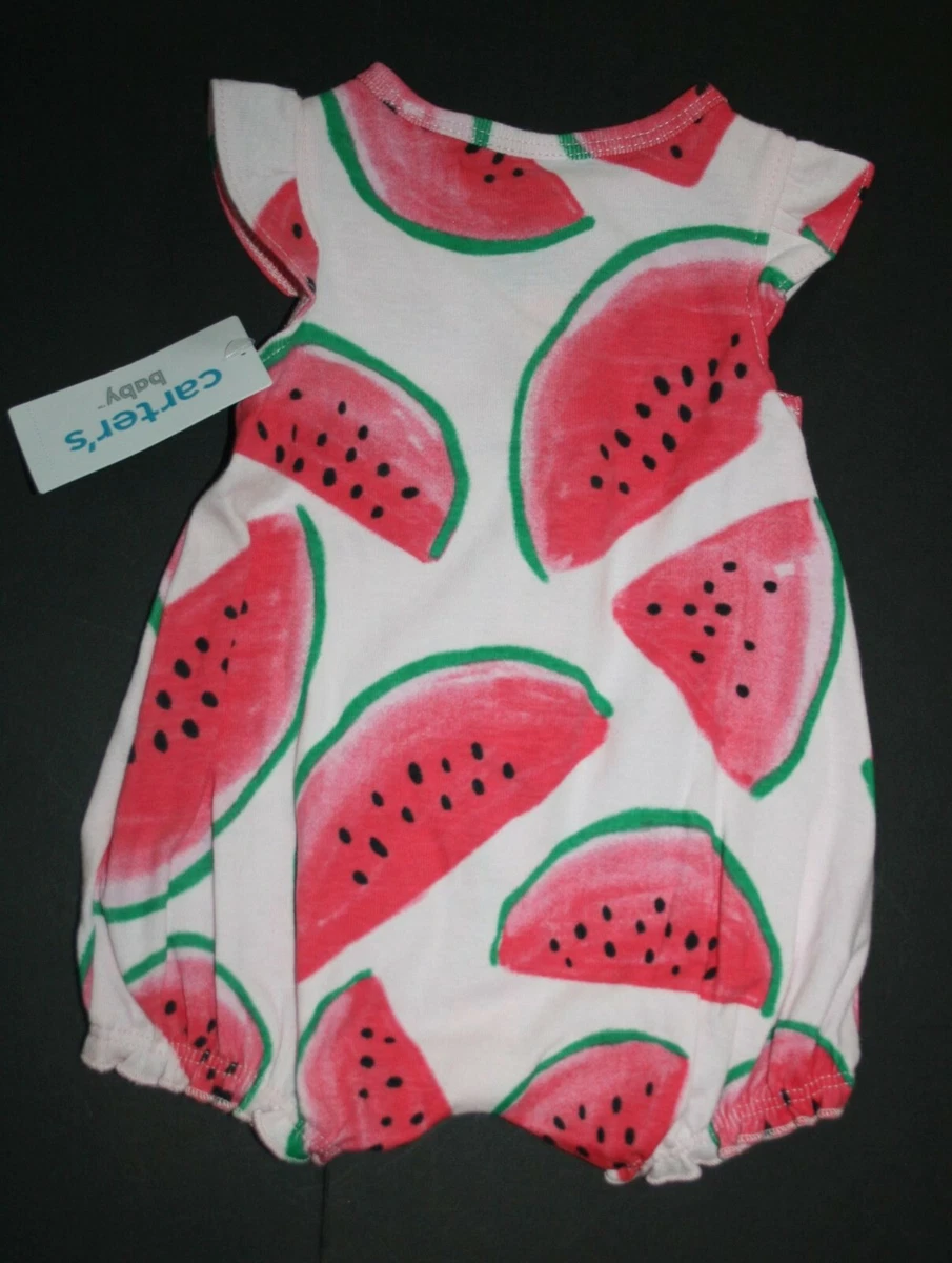 Carter's watermelon hotsell romper