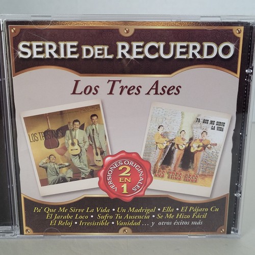 LOS TRES ASES Serie Del Recuerdo Music CD 2 En 1 Versiones Originales - 第 1/11 張圖片