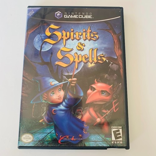 Spirits & Spells (Nintendo GameCube, 2003) Game Case + Disc TESTED! - Afbeelding 1 van 5