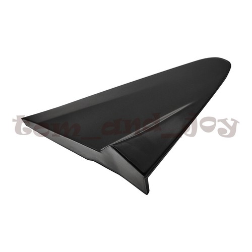 Black For 2009 -2014 Honda CITY Front Door Garnish Window Glass Plate Cover Trim - Picture 5 of 9