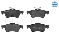 NEU - Meyle 0252521817 Bremsbelagsatz, Scheibenbremse FüR Peugeot