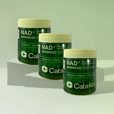 3x Cata-Kor NAD+ 500 Advanced - Supplementing NAD with Resveratrol - 180 Capsule
