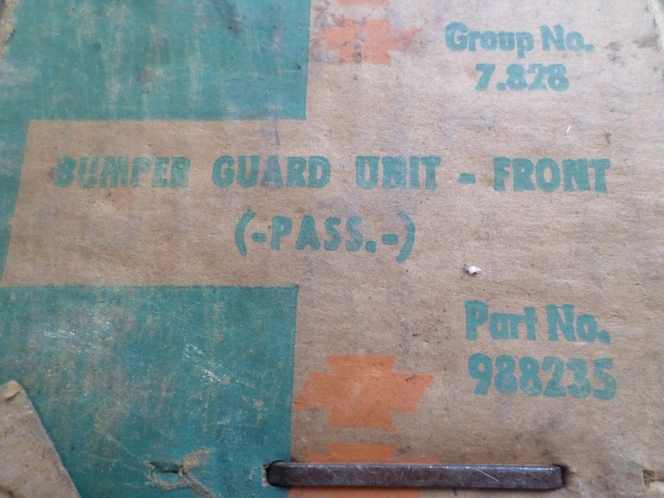 Оригинальный аксессуар для защиты бампера Chevrolet 1959 1960 1961 годов выпуска GM NOS 1962 кабриолет - Изображение 3 из 4