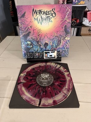 Motionless in White Creatures X Exclusive Purple Yellow Black Splatter Vinyl LP