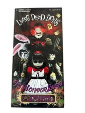 Rare Living Dead Dolls, Alice in Wonderland - Sybil as Mad Hatter Doll BNIB
