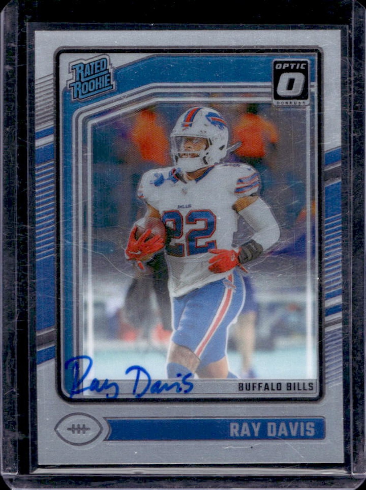 2024 Donruss Optic Ray Davis Rated Rookie RPS Auto #184/325 Bills