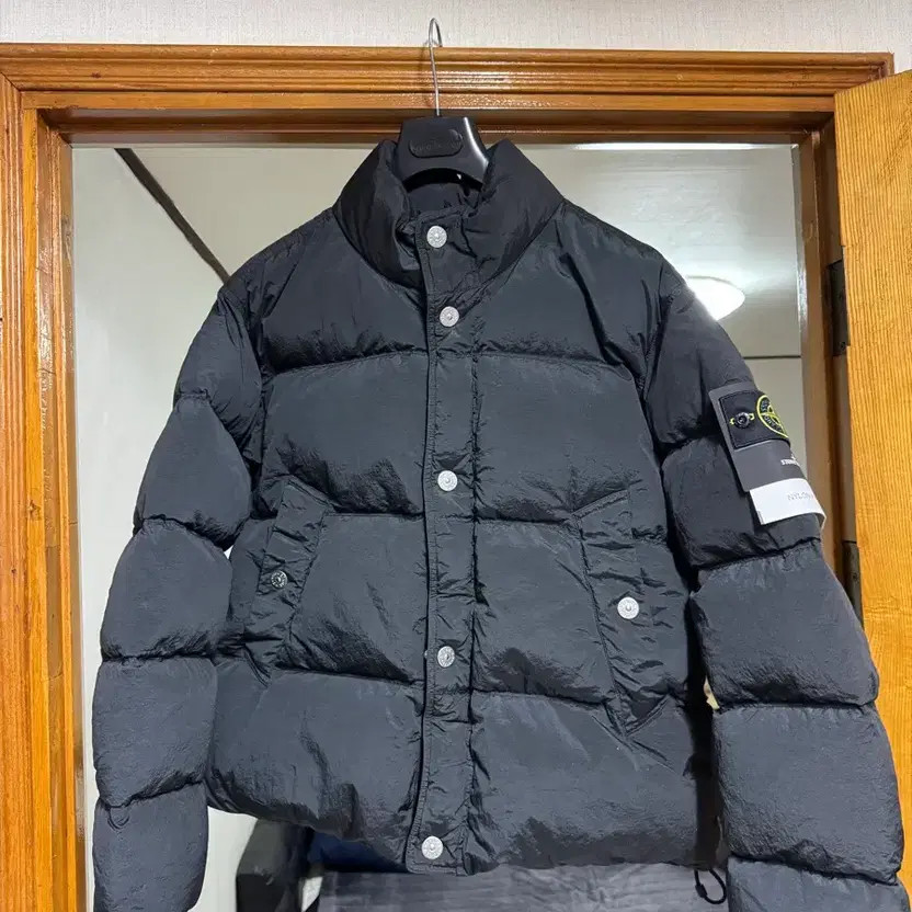 Stone Island 4100124 Nylon Metal Eco Nyl Fabric Jacket Black L thumbnail 7